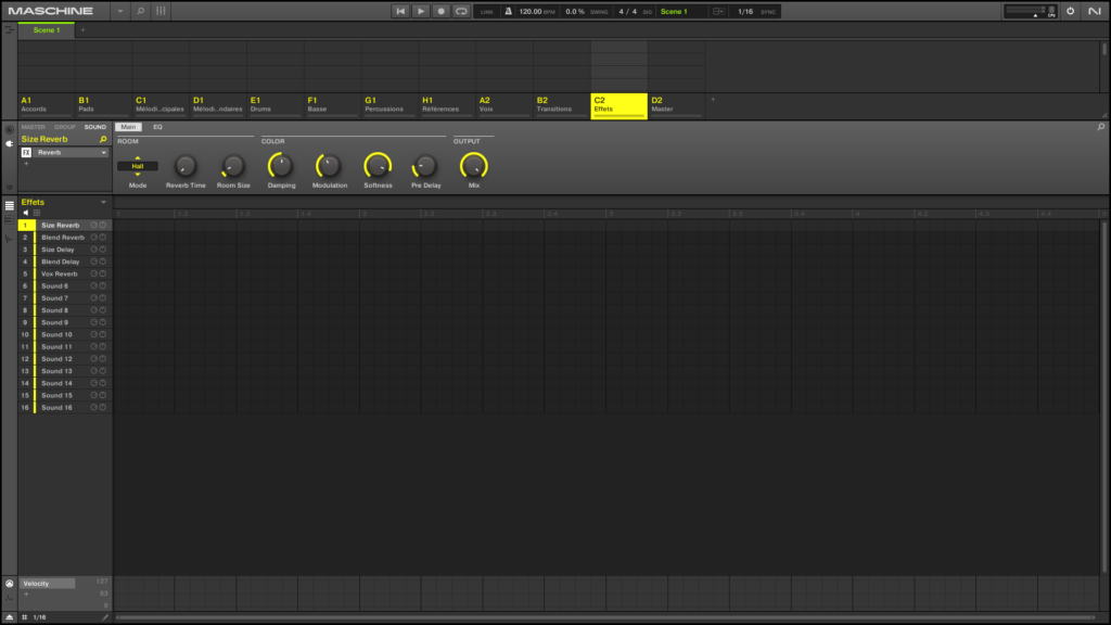 Mon template Maschine 2 pour une meilleure productivité
